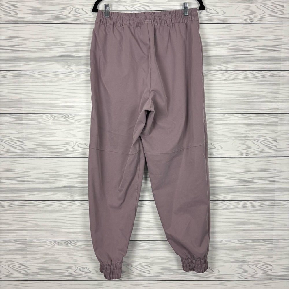 Nike Sportswear Swoosh Snug Comfort Woven Joggers Size Large Lilac Purple - Picture 7 of 10